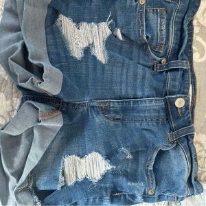 Forever 21 Blue Denim Shorts